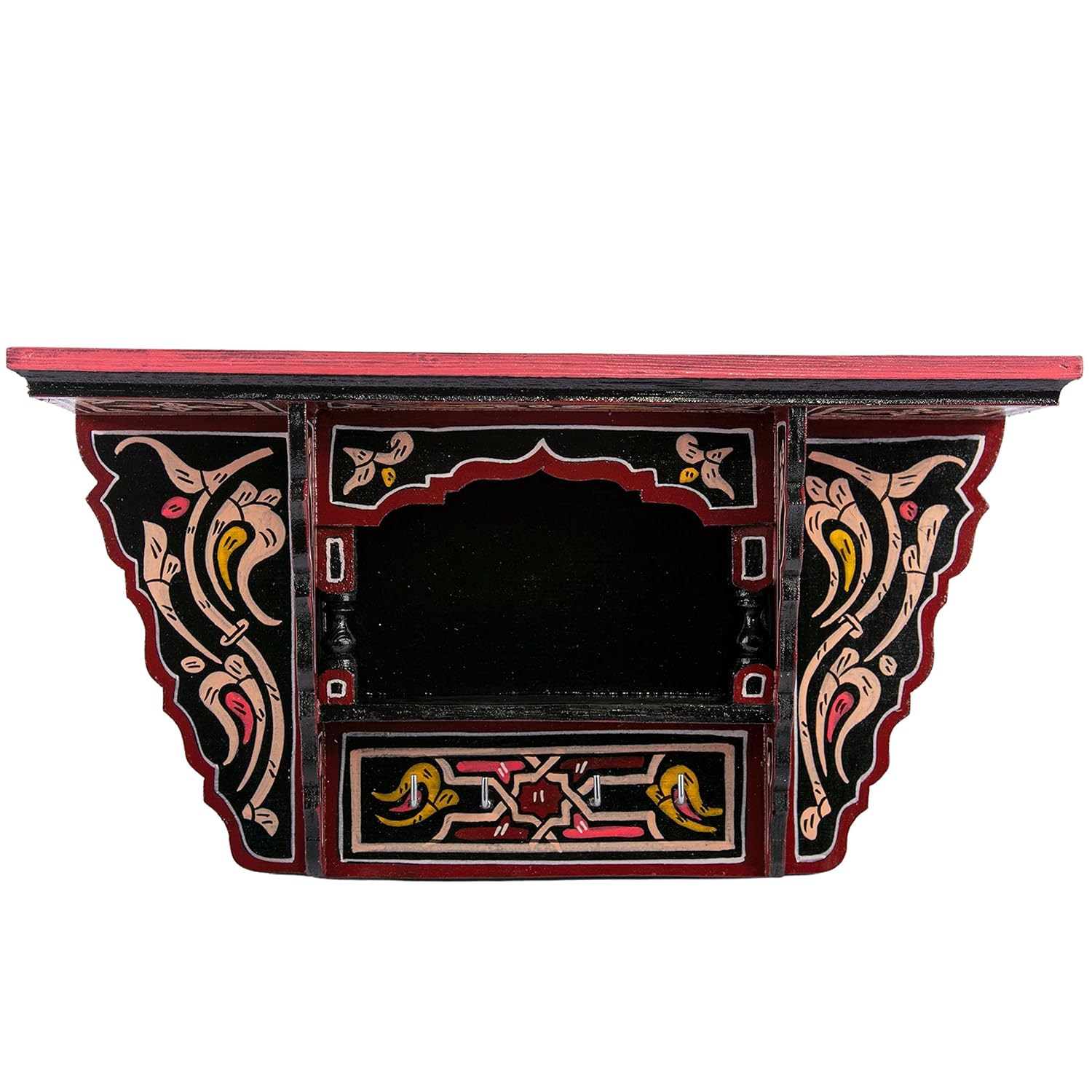 Moroccan Hand Painted Floating Shelf