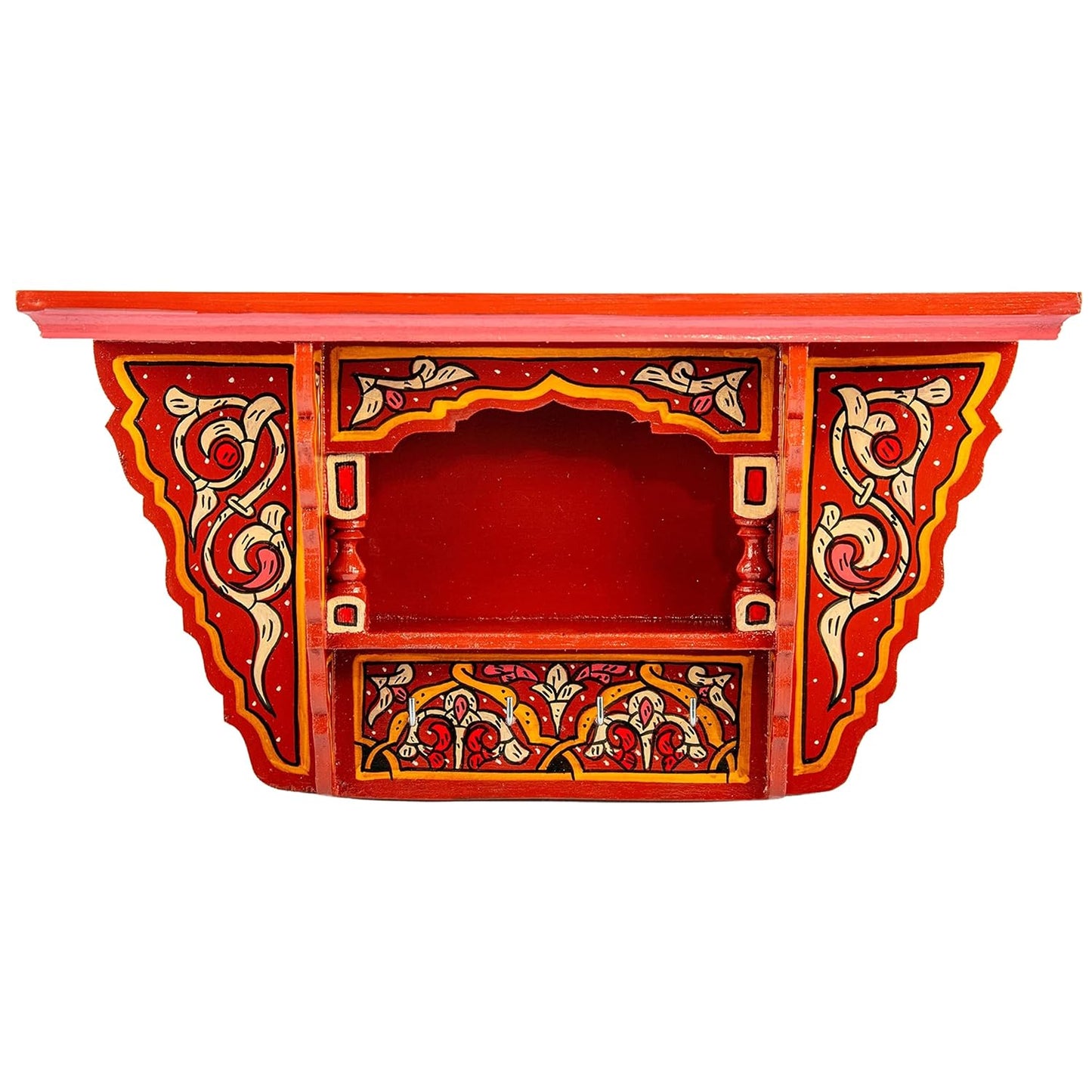 Moroccan Hand Painted Floating Shelf